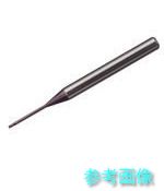 三菱K MS2XLD0080N240 2枚刃エムスター 超硬ロングネックスクエアエンドミル0.8mm