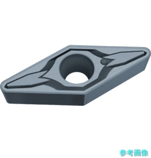 三菱 VBMT160412-LS(MP9025) M級インサート 難削材 S種 ISOインサート ポジ 35&deg;菱形 軽切削 穴付き5&deg;ポジティブ MP9025 【10個】｜イーキカイ　店 12,494円