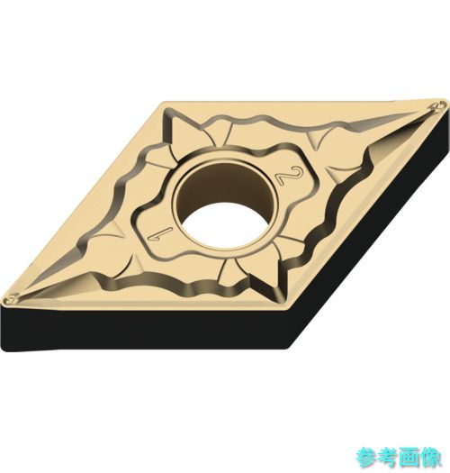 三菱 DNMG150608-LP(MC6135) M級挟みいれる 鋼 P種 ISO挟みいれる ネガ 55°斜方形 軽節する 穴付き添い人不活発 MC6135 【10個】