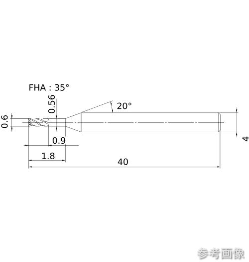 三菱 VQ4XLD0060N018 高役立つこと超硬エンドミル SMARTMIRACLE挙げ句の果て圧砕機続きもの