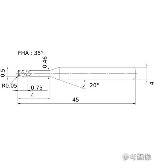 三菱 VQ4XLRBD0050R005N040 高機能超硬エンドミル SMARTMIRACLEエンドミルシリーズ｜イーキカイ　店