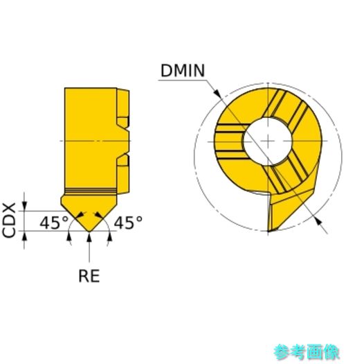 三菱 XBSC09H094545R020R(MPB115) 旋削用挟みいれる 刃先取り替えっこ式旋削工具「XB続きもの」挟みいれる MPB115 【5個】