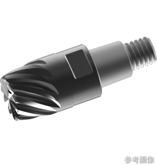 三菱 IMX12C10T100R10T080E(EP7020) クーラントホール付多刃テーパラジアスヘッド iMX-C10T-E d10 EP7020