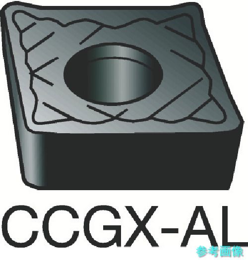SANDVIK CCGX 06 02 02-AL(H10) コロターン107 旋削用ポジ手当て(130) H10 【10個】