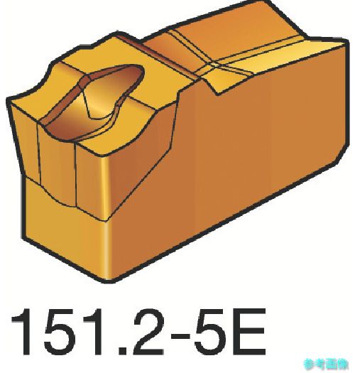 SANDVIK N151.2-500-5E(4225) T-Max Q-カット 突切り・溝入れチップ(310) 4225 【10個】