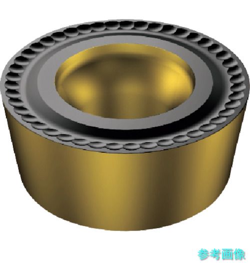 SANDVIK RCMT 09 T3 00-M0(4425) コロターン107 旋削用ポジチップ(122) 4425 【10個】|イーキカイ 店