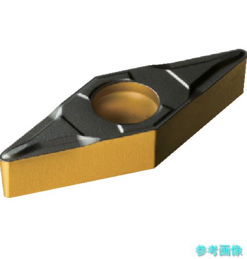 SANDVIK VBMT110302-PF(4425) コロターン107 旋削用ポジチップ(122) 4425 【10個】