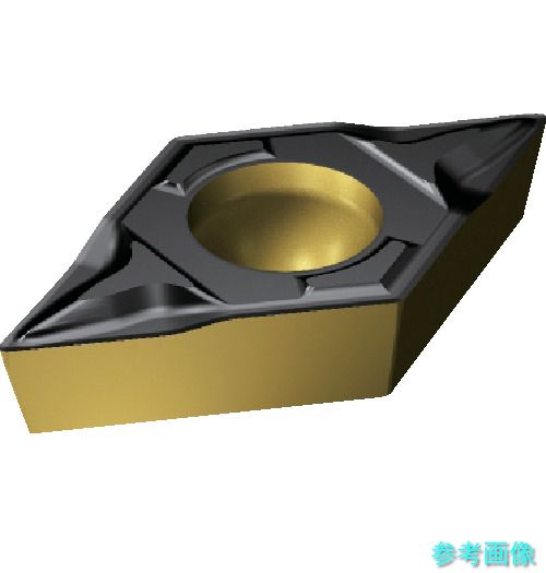SANDVIK DCMT 07 02 04-PF(4425) コロターン107 旋削用ポジチップ(122) 4425 【10個】