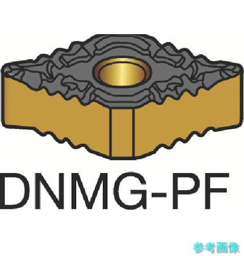 SANDVIK DNMG 15 04 12-PF(1515) T-Max P 旋削用ネガチップ(110) 1515 【10個】｜イーキカイ　店