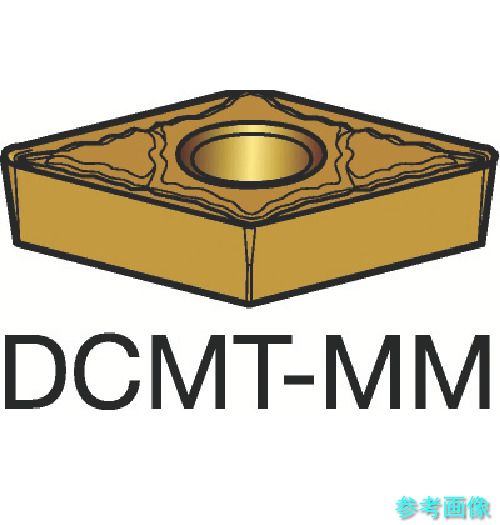 SANDVIK DCMT 11 T3 08-MM(1125) コロターン107 旋削用ポジ手当て(120) 1125 【10個】 旋削用チップ-電動・エア工具用アクセサリー