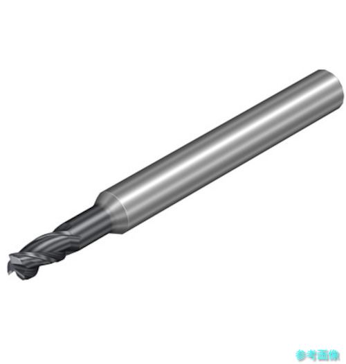 SANDVIK 1K333-0180-XA(1730) コロミルDura一般加工用超硬エンドミル(732) 1730 【1本】