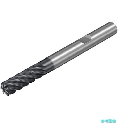 SANDVIK 1K357-2500-600-XD(1730) コロミルDura一般加工用超硬エンドミル(732) 1730 【1本】
