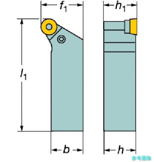 SANDVIK PRGNR 3225P 15 T-Max P ネガチップ用シャンクバイト(210) 【1個】