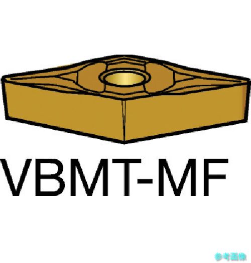 SANDVIK VBMT 16 04 08-MF(2025) コロターン107 旋削用ポジチップ(120) 2025 【10個】