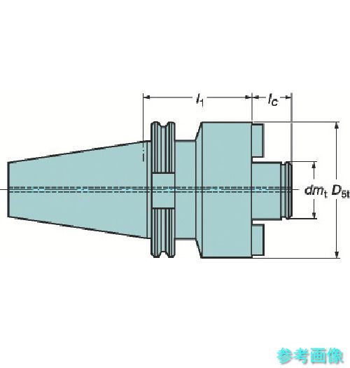 SANDVIK A2F05-5060080 大径フェースミルホルダ(540) 【1個】