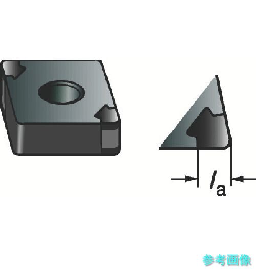 SANDVIK CNGA 12 04 08T01020(650) T-Max P 旋削用セラミックネガチップ(610) 650 【10個】｜イーキカイ　店
