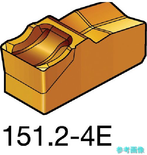 SANDVIK N151.2-300-4E(525) T-Max Q-カット 突切り・溝入れチップ(310) 525 【10個】｜イーキカイ　店