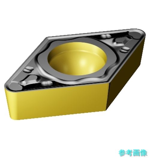 (SANDVIK) DCMT 11 T3 12-KR(3225) コロターン107 旋削用ポジ心付け(120) 3225 【10個】