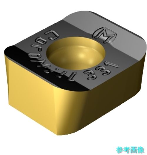 (SANDVIK) N331.1A-11 50 08E-KM(3330) コロミル331 サイドカッター用チップ(350) 3330 【10個】