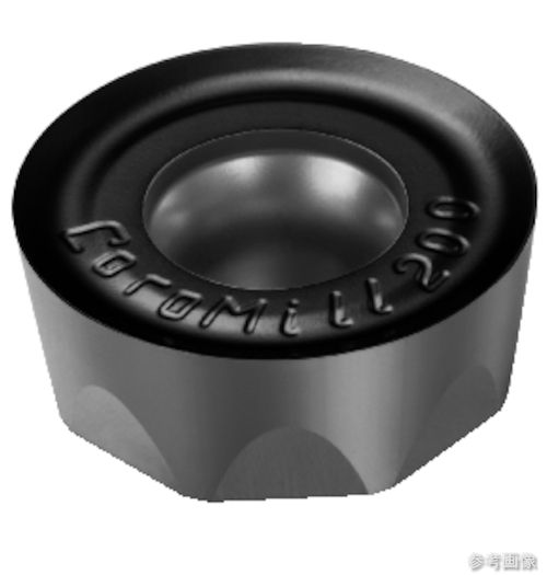 (SANDVIK) RCHT 09 T3 00-PL(1010) コロミル200 フライス加工用チップ(350) 1010 【10個】