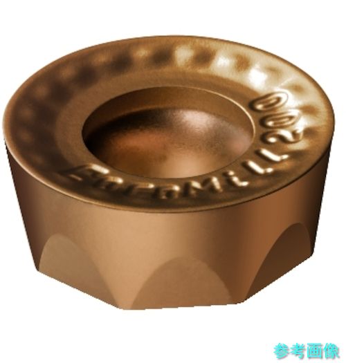 (SANDVIK) RCKT 19 06 00-KH(1020) コロミル200 フライス加工用チップ(350) 1020 【10個】
