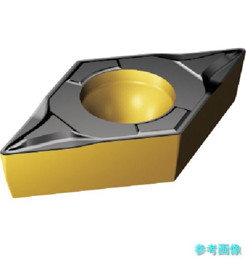 (SANDVIK) DCMT 11 T3 08-MF(S205) コロターン107 旋削用ポジ心付け(122) S205 【10個】