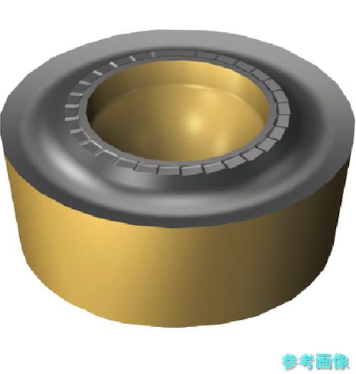 (SANDVIK) RCMT 12 04 00-SM(S205) コロターン107 旋削用ポジ心付け(122) S205 【10個】