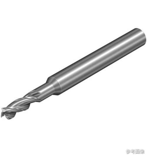 (SANDVIK) 1K233-0300-NA(H10F) コロミルDura一般加工用超硬エンドミル(732) H10F 【1本】