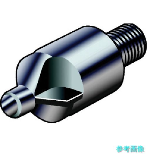 (SANDVIK) 452.C1-0414-100T-C(CD10) コロドリル452 PCD面取り穴せん孔機(720) CD10 【1本】