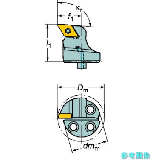 (SANDVIK) 570-SDUCL-25-07-DX コロターンSL コロターン107用切り立てる天々(410) 【1個】