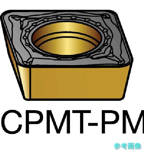 (SANDVIK) CPMT 06 02 04-PM(5015) コロターン111 旋削用ポジチップ(120) 5015 【10個】