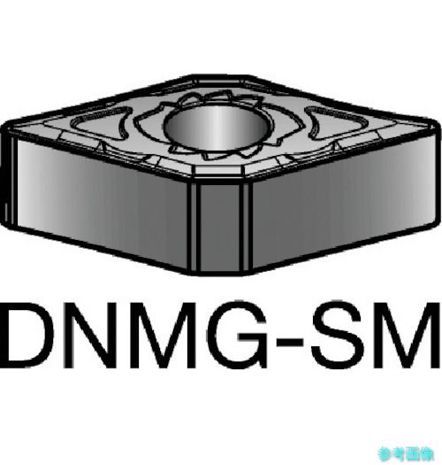 (SANDVIK) DNMG 15 06 08-SMR(1105) T-Max P 旋削用ネガチップ(110) 1105 【10個】 19,820円