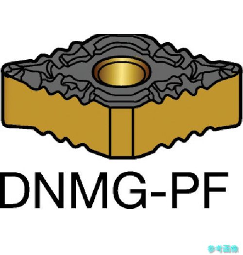 (SANDVIK) DNMG 15 06 12-PF(1525) T-Max P 旋削用ネガチップ(110) 1525 【10個】
