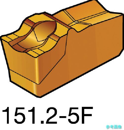 (SANDVIK) L151.2-200 20-5F(1125) T-Max Q-カット 突切り・溝入れチップ(310) 1125 【10個】 15,632円