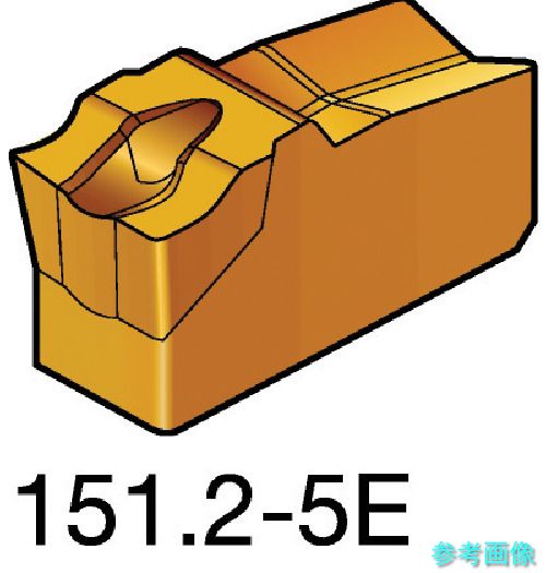 (SANDVIK) L151.2-400 05-5E(235) T-Max Q-カット 突切り・溝入れチップ(310) 235 【10個】