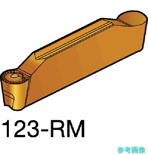 (SANDVIK) N123J1-0600-RM(2135) コロカット1・2 倣い加工用チップ(320) 2135 【10個】｜イーキカイ　店