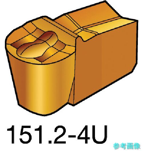 (SANDVIK) N151.2-500-40-4U(235) T-Max Q-撥ねのける 突切り・溝入れ心付け(310) 235 【10個】