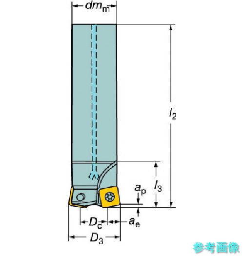 (SANDVIK) R210-125Q40-14M コロミル210裁断師(450) 【1本】