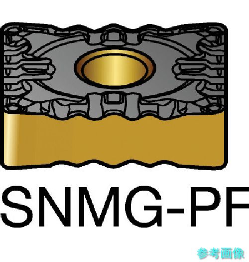 (SANDVIK) SNMG 12 04 08-PF(5015) T-Max P 旋削用ネガチップ(110) 5015 【10個】