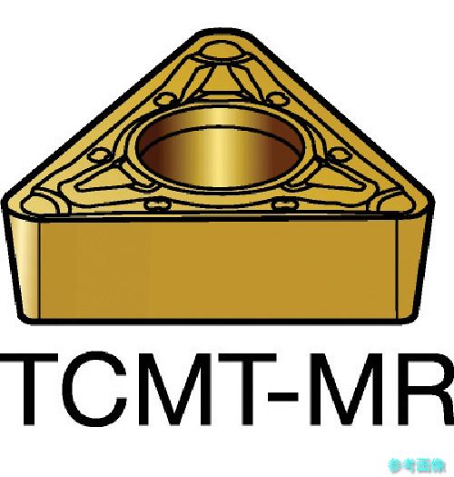 (SANDVIK) TCMT 16 T3 12-MR(2025) コロターン107 旋削用ポジチップ(120) 2025 【10個】