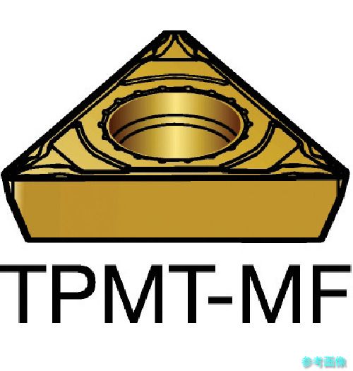 (SANDVIK) TPMT 06 T1 02-MF(1125) コロターン111 旋削用ポジチップ(120) 1125 【10個】 11,205円