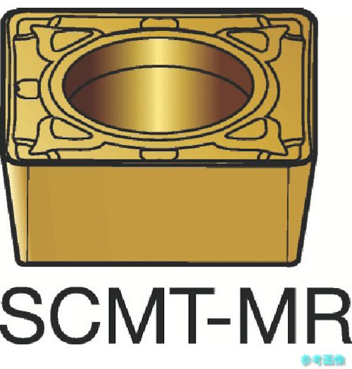 (SANDVIK) SCMT 12 04 12-MR(2035) コロターン107 旋削用ポジチップ(120) 2035 【10個】