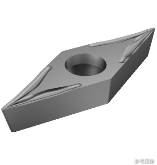 (SANDVIK) VBGT160402-UM(1205) 旋削加工用チップ コロターン107(130) 1205 【10個】