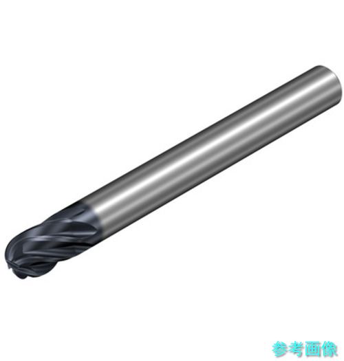 (SANDVIK) 2B256-0800-RA(R2AH) 超硬ボールエンドミル コロミルプーラ(730) R2AH 【1本】