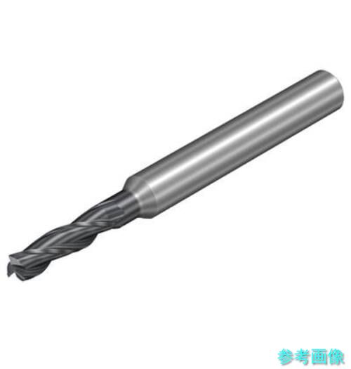 (SANDVIK) 1K283-0250-XA(1730) コロミルDura原則として工業用超硬エンドミル 2.5(732) 1730 【1本】