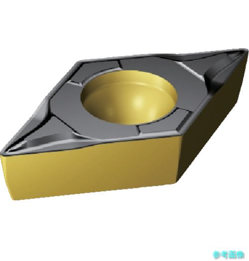 (SANDVIK) DCMT 11 T3 08-KF(3210) コロターン107 旋削用ポジチップ(120) 3210 【10個】