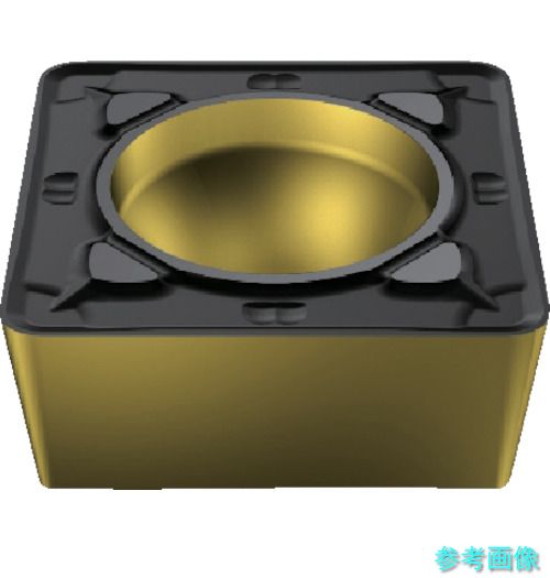 (SANDVIK) SCMT 09 T3 12-KR(3225) コロターン107 旋削用ポジ心付け(120) 3225 【10個】