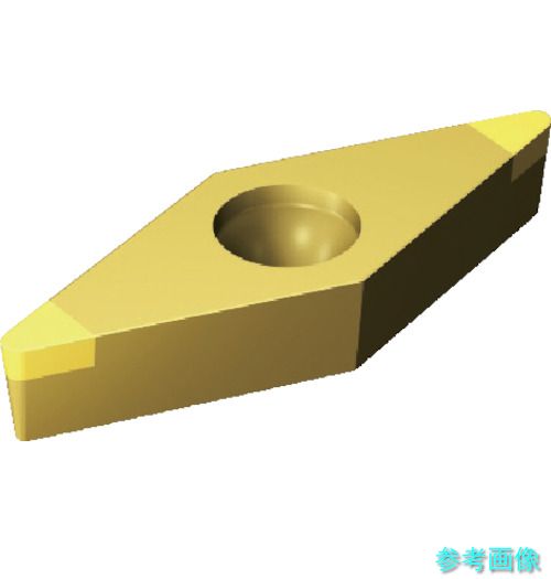 (SANDVIK) VBGW110302T01020F(7025) コロターン107 旋削用CBNポジチップ(620) 7025 【5個】|イーキカイ 店