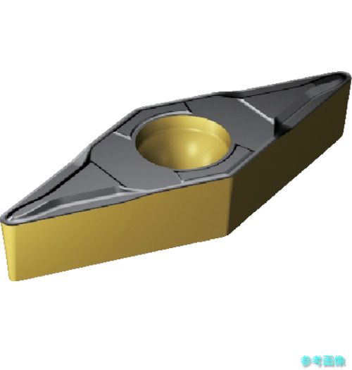 (SANDVIK) VBMT 11 03 08-KF(3210) コロターン107 旋削用ポジチップ(120) 3210 【10個】