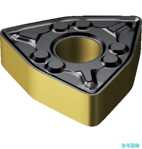 (SANDVIK) WNMG 06 04 12-WM(3225) T-Max P 旋削用ネガ・心付け(110) 3225 【10個】